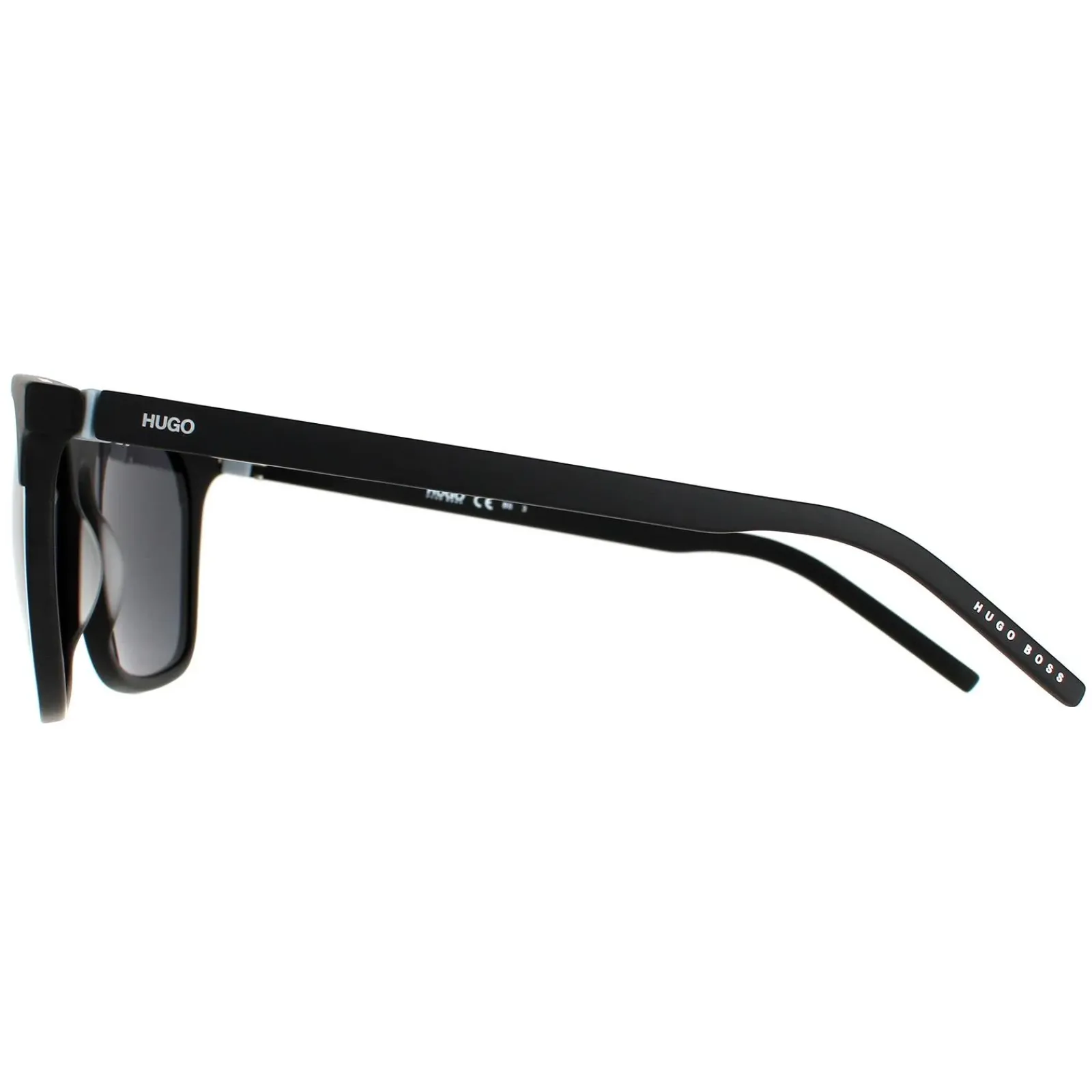 Hugo by Hugo Boss Rectangle^Sunglasses HG 1086/S 003 IR Matte Black Grey Blue