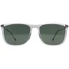 Hugo by Hugo Boss Rectangle|Rectangle^Sunglasses HG 1319/S FT3 QT Transparent Grey Gold Gr