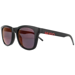 Hugo by Hugo Boss Rectangle^Sunglasses HG 1070/S 807 AO Shiny Black Red Mirror