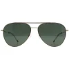 Hugo by Hugo Boss Aviator|Aviator^Sunglasses HG 1318/S J5G QT Gold Green