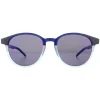 Hugo by Hugo Boss Round^Sunglasses HG1127/S ZX9/XT Matte Blue Turquoise Blue