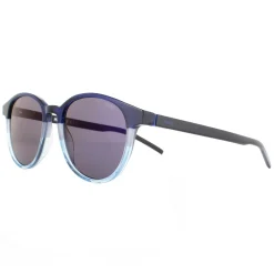Hugo by Hugo Boss Round^Sunglasses HG1127/S ZX9/XT Matte Blue Turquoise Blue