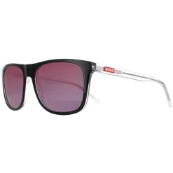 Hugo by Hugo Boss Rectangle^Sunglasses HG 1194/S 7C5 AO Black Crystal Red Mirror