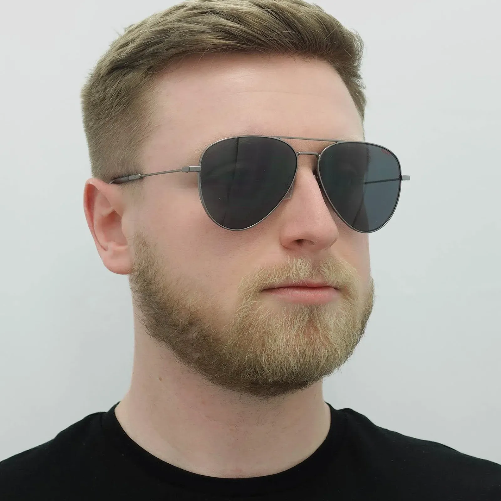 Hugo by Hugo Boss Aviator^Sunglasses HG 1059/S KJ1 IR Dark Ruthenium Grey