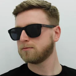 Hugo by Hugo Boss Rectangle^Sunglasses HG 1161/S 807 IR Black Grey Blue
