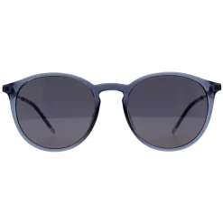 Hugo by Hugo Boss Round^Sunglasses HG 1286/S B88 IR Transparent Blue Grey