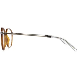 INVU Round|Round^Glasses Frames B4117 B Honey Tortoise Demi Gold Men Women