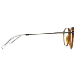 INVU Round|Round^Glasses Frames B4117 B Honey Tortoise Demi Gold Men Women