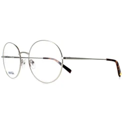 INVU Round|Round^Glasses Frames B3117 B White Gold Men Women