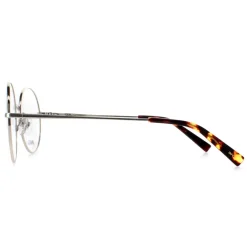 INVU Round|Round^Glasses Frames B3117 B White Gold Men Women