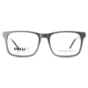 INVU Rectangle|Rectangle^Glasses Frames B4008 C Silver Petrol Men Women