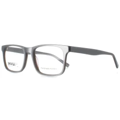 INVU Rectangle|Rectangle^Glasses Frames B4008 C Silver Petrol Men Women