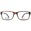 INVU Rectangle^Glasses Frames B4425 C Tortoise Matte Demi Men