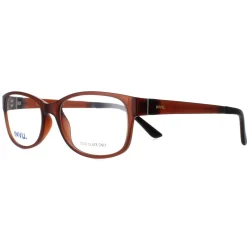 INVU Rectangle^Glasses Frames B4426 D Matte Frosty Amber Women