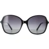 INVU Square|Polarised^Sunglasses B2133 A Black Grey Polarized
