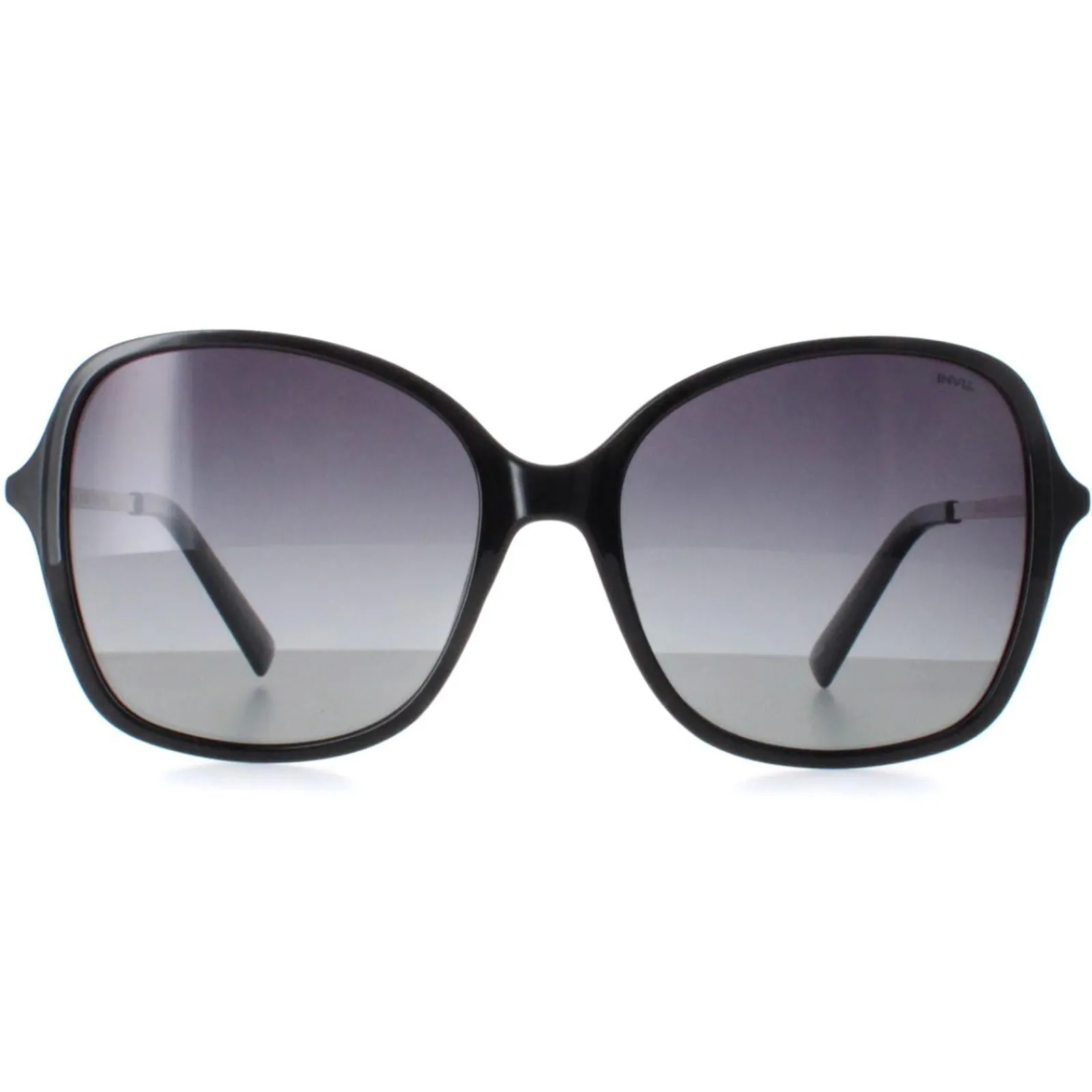 INVU Square|Polarised^Sunglasses B2133 A Black Grey Polarized