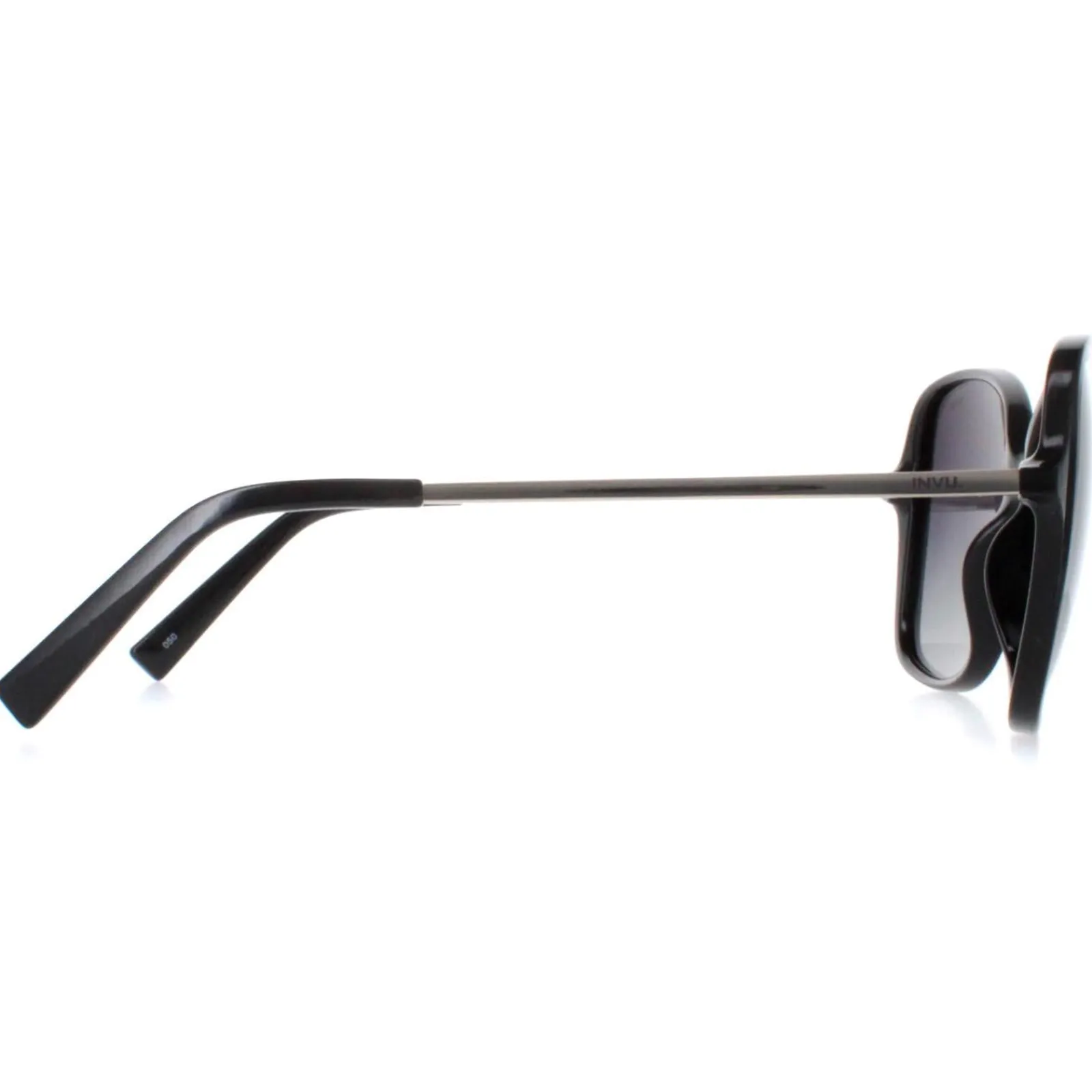 INVU Square|Polarised^Sunglasses B2133 A Black Grey Polarized