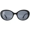 INVU Polarised|Oval^Sunglasses B2022 A Black Grey Polarized