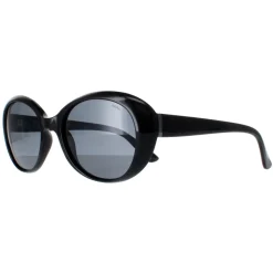 INVU Polarised|Oval^Sunglasses B2022 A Black Grey Polarized