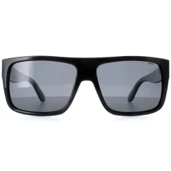 INVU Polarised|Rectangle^Sunglasses B2130 A Black Grey Polarized