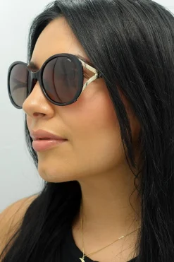 INVU Polarised^Sunglasses B2117 B Demi Gold Brown Tortoise Brown Polarized