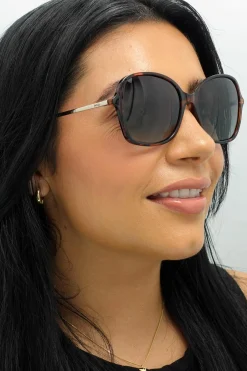 INVU Square|Polarised^Sunglasses B2133 B Demi Tortoise Brown Brown Polarized
