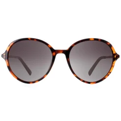 INVU Polarised^Sunglasses B2135 B Demi Tortoise Brown Gold Grey Polarized