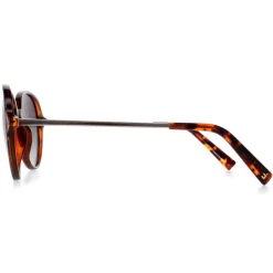 INVU Polarised^Sunglasses B2135 B Demi Tortoise Brown Gold Grey Polarized