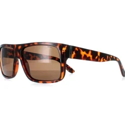 INVU Polarised|Rectangle^Sunglasses B2130 B Demi Tortoise Brown Brown Polarized