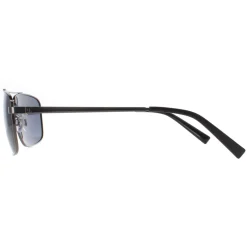 INVU Polarised|Rectangle^Sunglasses B1109 B Polished Silver Grey Polarized