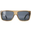 INVU Polarised|Rectangle^Sunglasses B2130 C Beige Cloudy Demi Blue Polarized