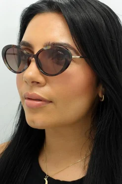 INVU Polarised|Oval^Sunglasses B2108 C Cloud Brown Sage Tortoise Brown Polarized