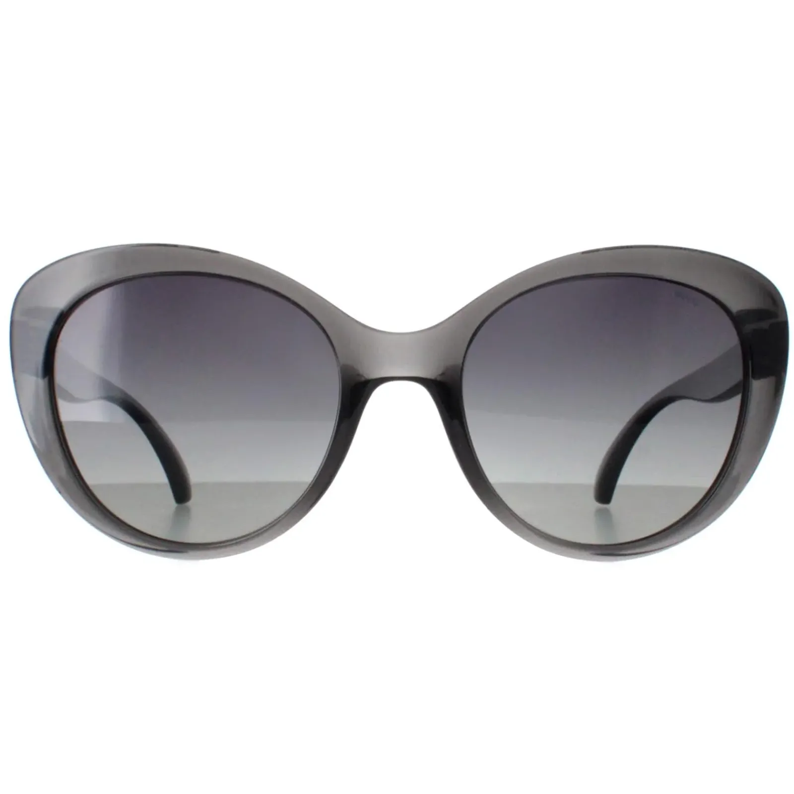 INVU Polarised|Cat-Eye^Sunglasses B2041 C Transparent Grey Grey Polarized