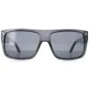 INVU Polarised|Rectangle^Sunglasses B2130 D Milky Grey Crystal Grey Polarized
