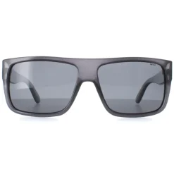 INVU Polarised|Rectangle^Sunglasses B2130 D Milky Grey Crystal Grey Polarized