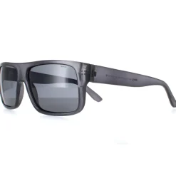 INVU Polarised|Rectangle^Sunglasses B2130 D Milky Grey Crystal Grey Polarized