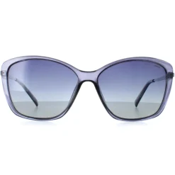 INVU Polarised^Sunglasses B2127 D Transparent Crystal Blue Blue Polarized