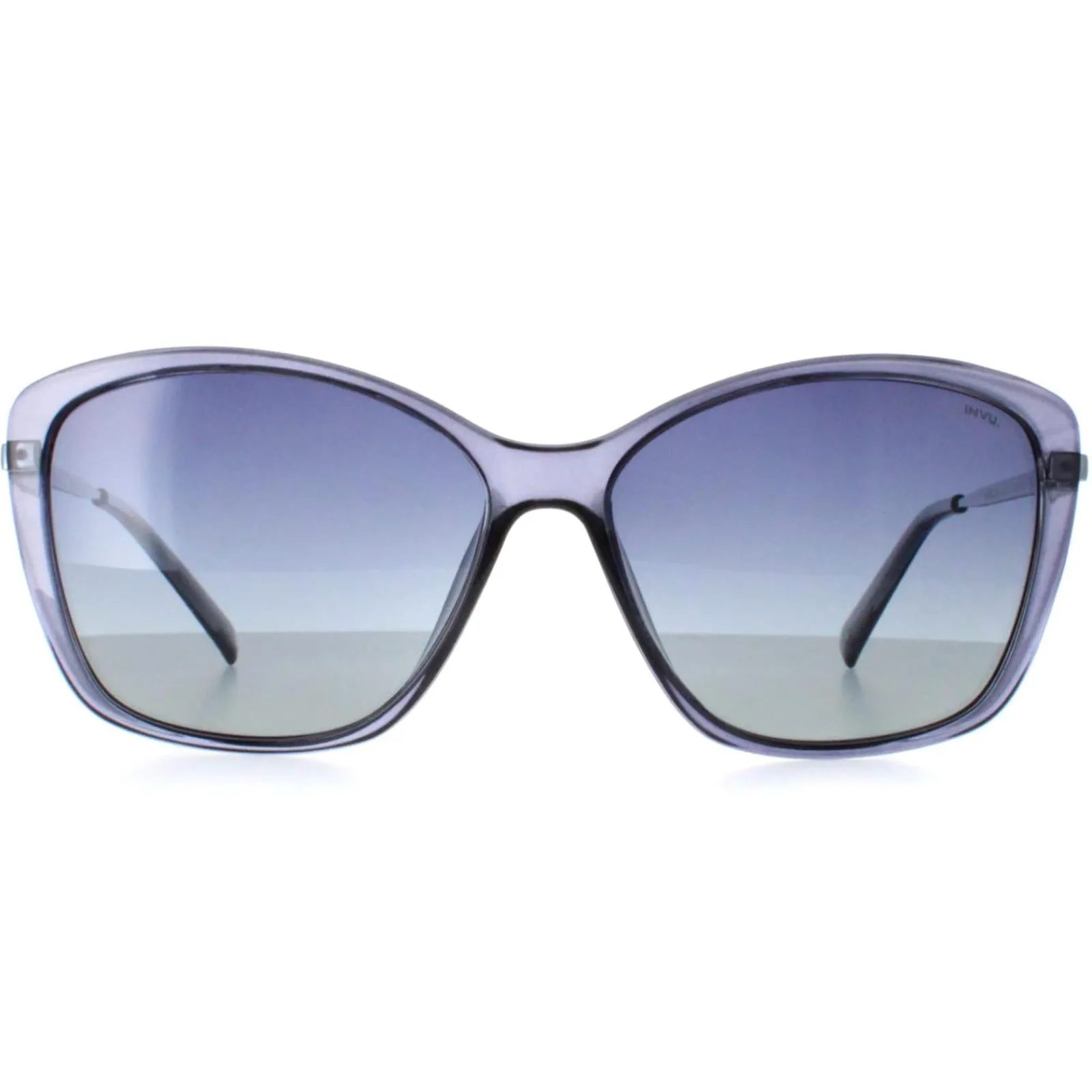 INVU Polarised^Sunglasses B2127 D Transparent Crystal Blue Blue Polarized
