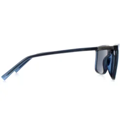 INVU Polarised|Rectangle^Sunglasses B2125 D Transparent Crystal Blue Dark Blue Polarized