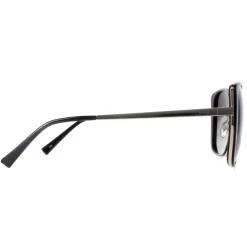 INVU Polarised^Sunglasses B1907 F Black Gold Grey Polarized