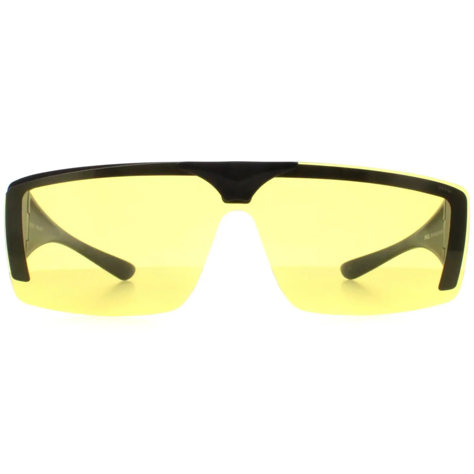 INVU Rectangle|Rectangle^Sunglasses E2700 D Matte Black High Yellow