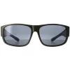 INVU Polarised|Rectangle^Sunglasses E2601 E Matte Olive Metallic Grey Polarized