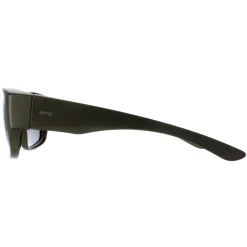 INVU Polarised|Rectangle^Sunglasses E2601 E Matte Olive Metallic Grey Polarized