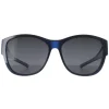 INVU Polarised^Sunglasses E2102 F Transparent Blue Blue Polarized