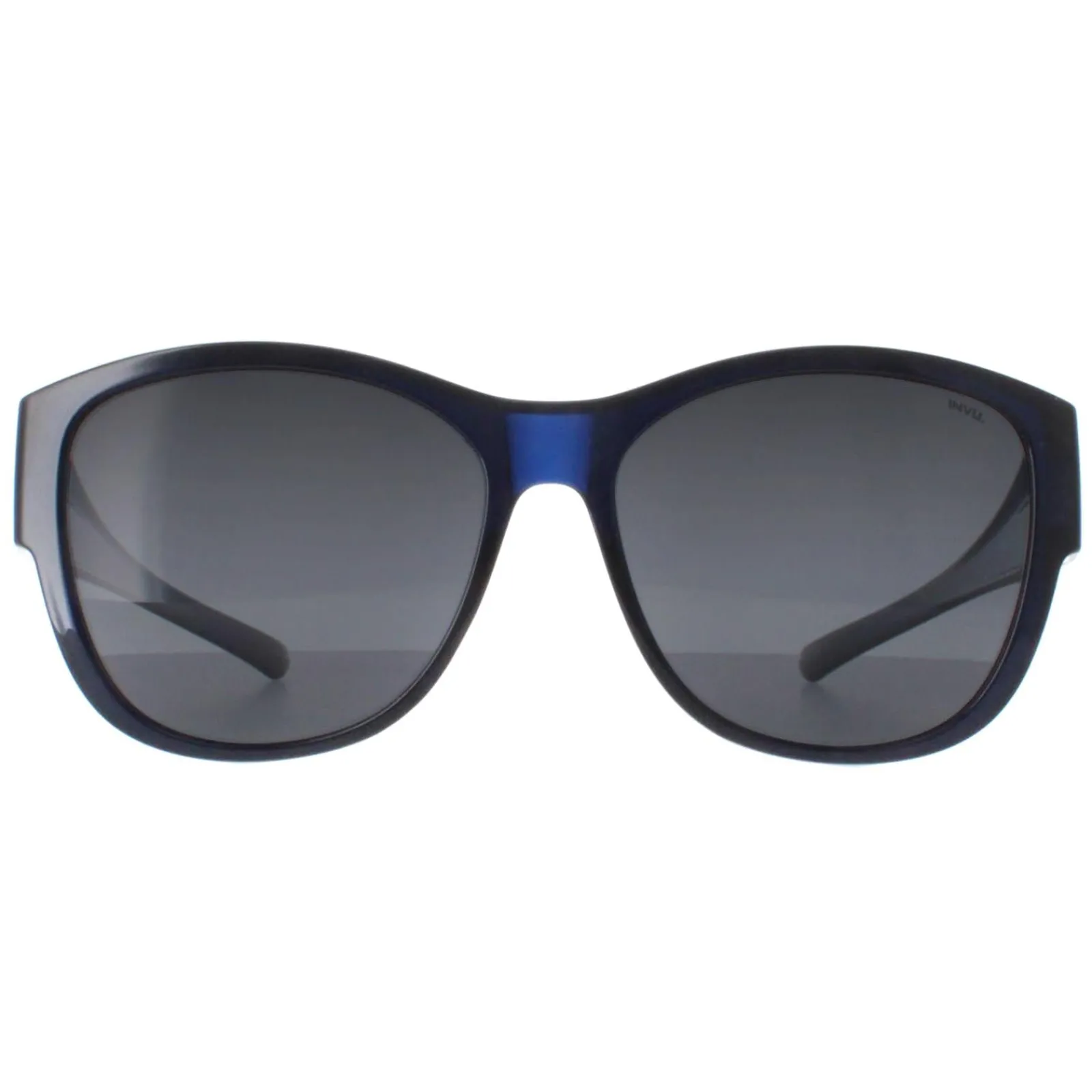 INVU Polarised^Sunglasses E2102 F Transparent Blue Blue Polarized