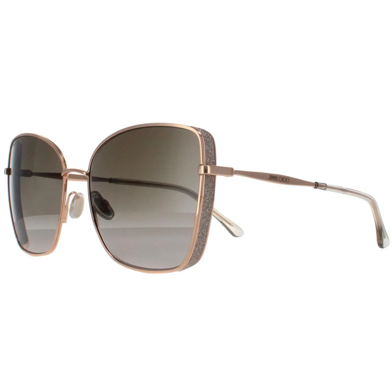 Jimmy Choo Square|Jimmy Choo^Sunglasses ALEXIS/S DDB SQ Gold Copper Multilayer Gold