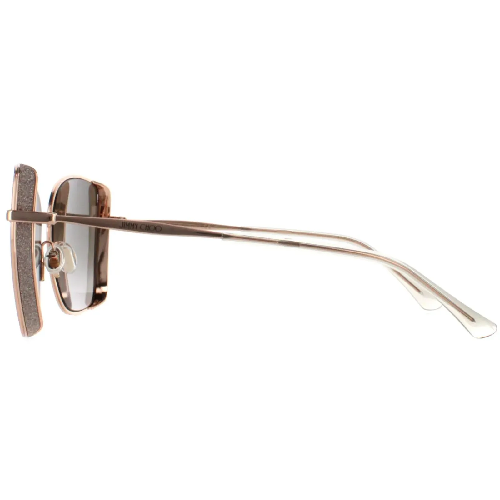 Jimmy Choo Square|Jimmy Choo^Sunglasses ALEXIS/S DDB SQ Gold Copper Multilayer Gold