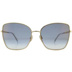 Jimmy Choo Square|Jimmy Choo^Sunglasses ALEXIS/S 000 1V Rose Gold Blue Gradient
