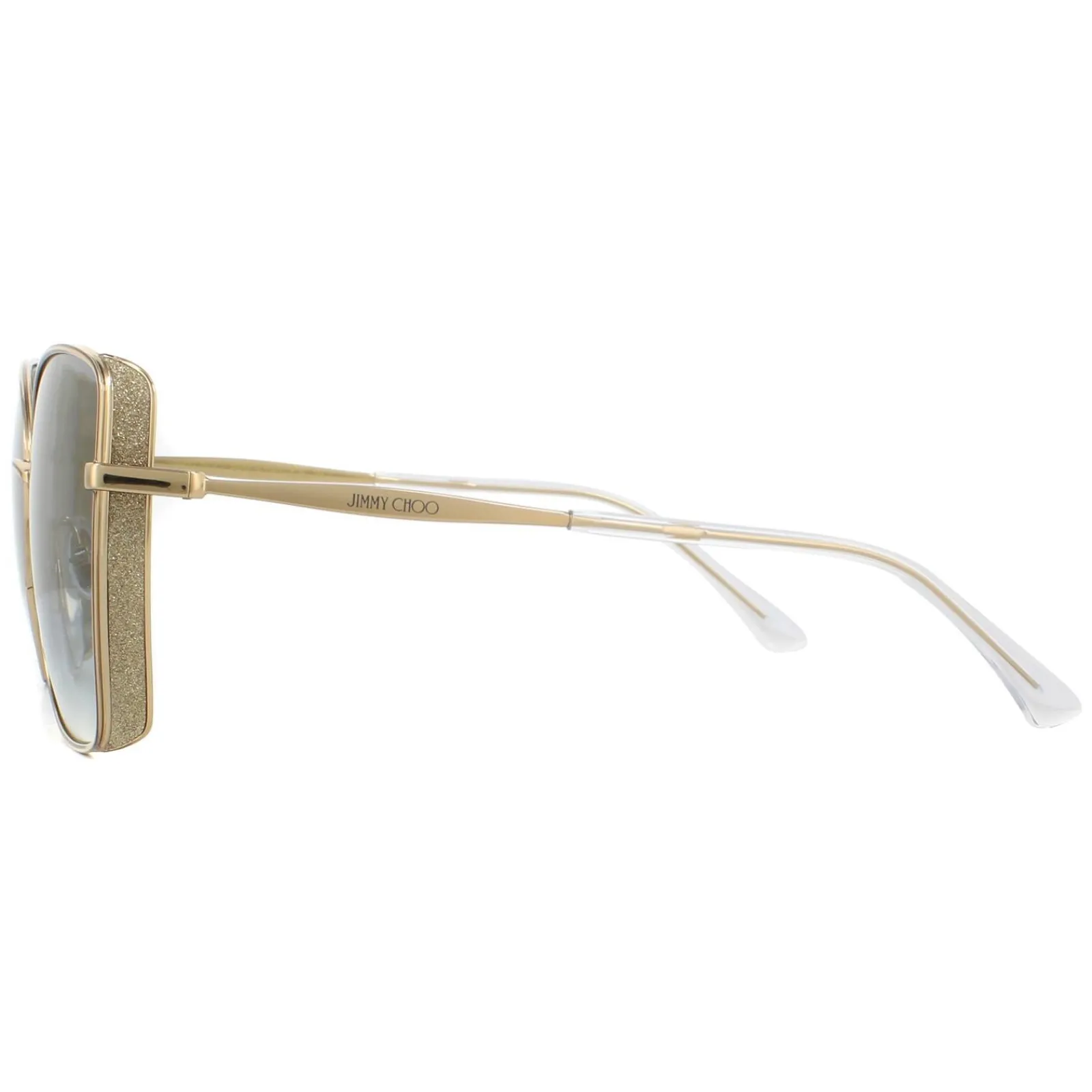 Jimmy Choo Square|Jimmy Choo^Sunglasses ALEXIS/S 000 1V Rose Gold Blue Gradient
