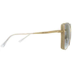 Jimmy Choo Square|Jimmy Choo^Sunglasses ALEXIS/S 000 1V Rose Gold Blue Gradient
